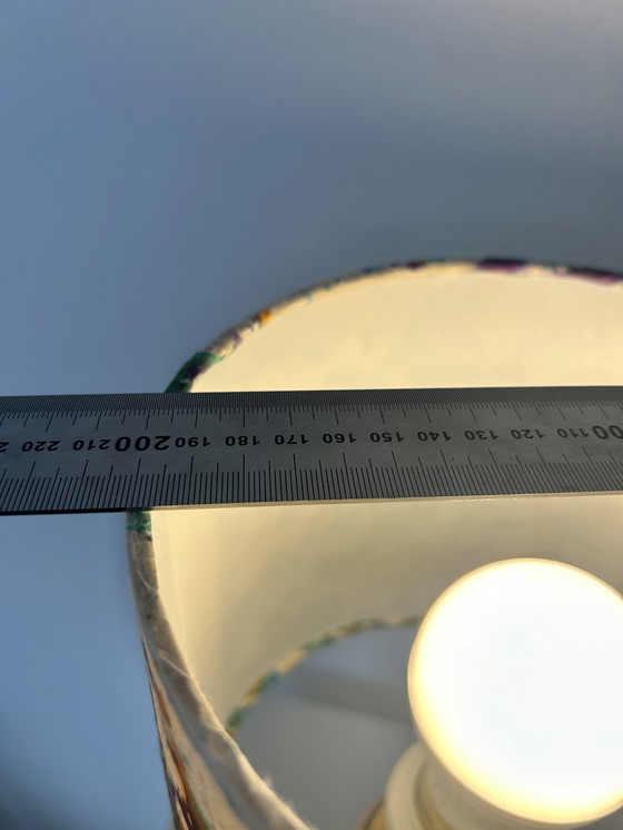 Image 1 of Lampe de table sans fil fabriquée à partir d'un vase Scheurich vintage