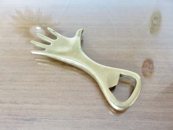 Image 1 of Sacacorchos y abridor de botellas firmados por Carl Aubock, 1950