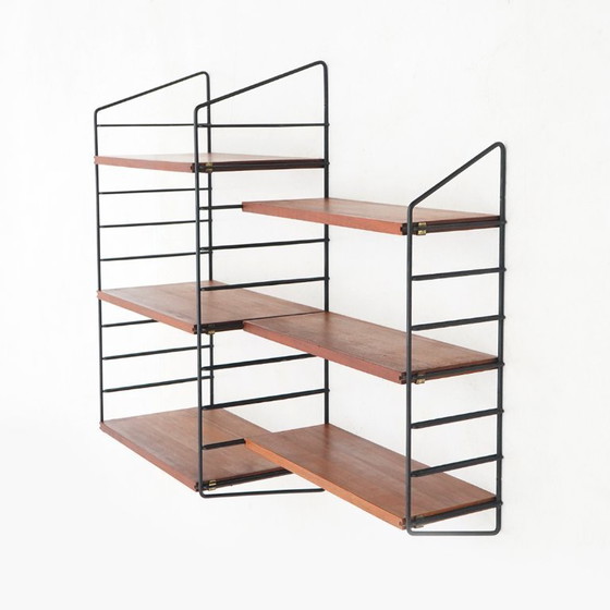 Image 1 of Wandboekenkast, jaren 60