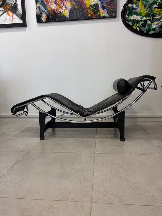 Chaise longue LC4 di Le Corbusier per Cassina, anni '90 – Pelle (photo 13 of 15)