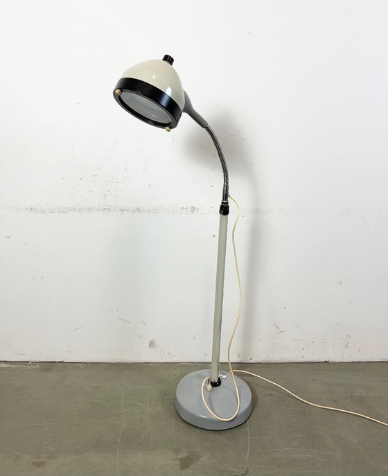 Image 1 of Vintage Medical Gooseneck Floor Lamp from Famed, 1970s