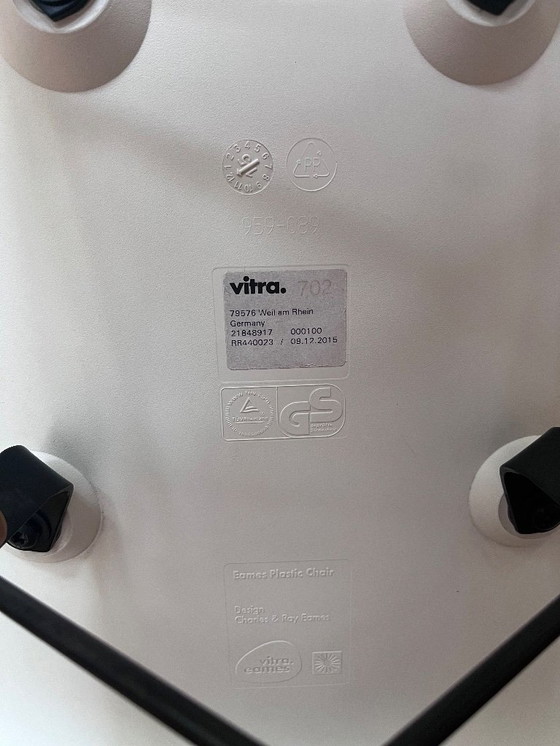 Image 1 of 6 sedie da pranzo Vitra Eames DSW