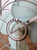 Ventilateur Vintage Vert Menthe Calor