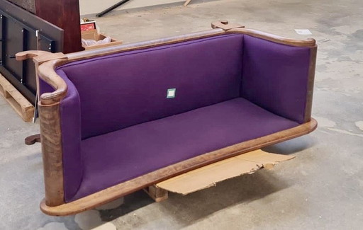 Biedermeier sofa newly upholstered