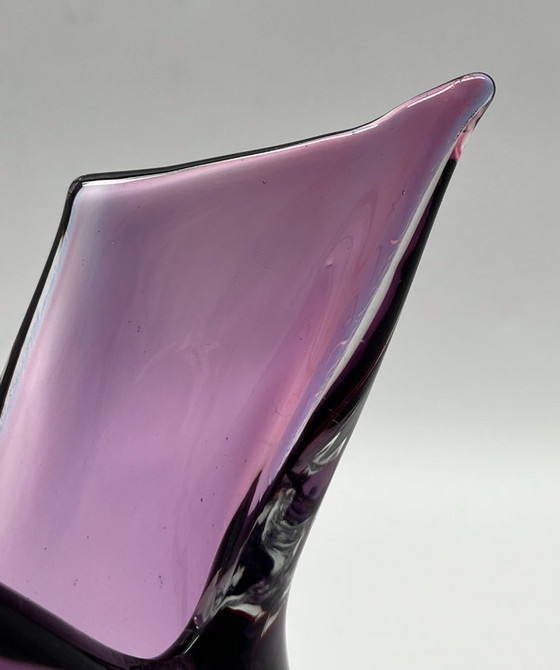 Image 1 of Vase en verre de Murano – Technique Sommerso – Italie, vers 1960-1970