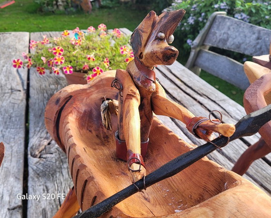 Image 1 of Obra de arte en madera - Criaturas de barco