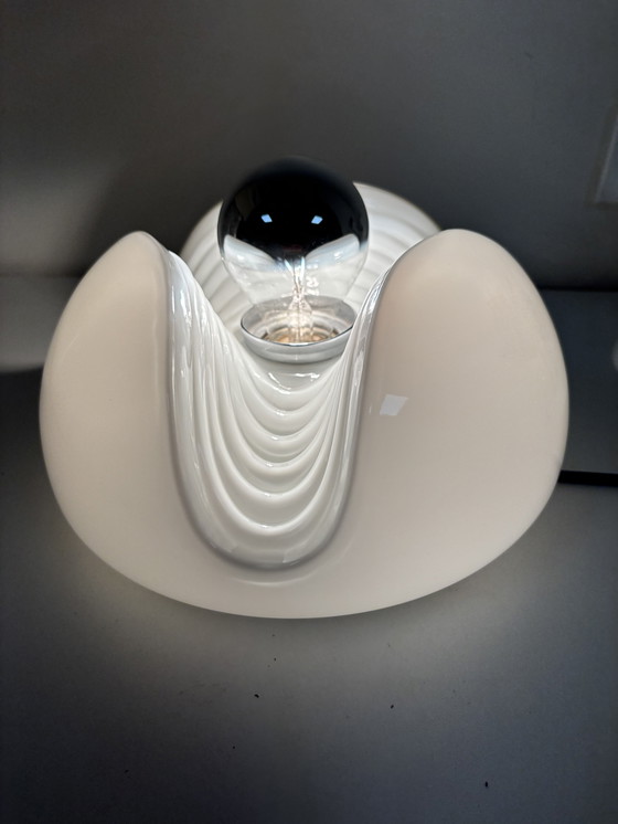 Image 1 of Peill Putzler Wave Futura Plafondlamp unique blanc couleur