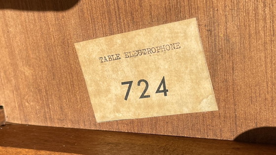 Image 1 of MEUBLE Géométrique ELECTROPHONE Vintage