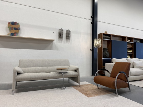 Leolux Felizia 2.5-Seater Sofa Grey Fabric – 2 seaters, Other (photo 4 of 6)