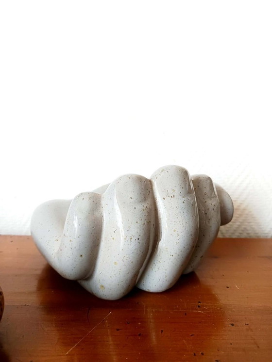 Image 1 of 2x ceramic hand trinket trays, 1980s