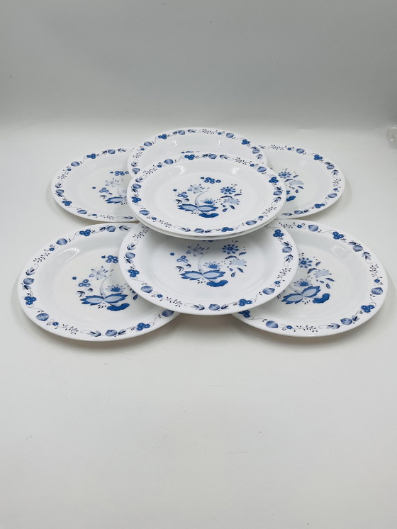 Image 1 of Lot de 8 assiettes model:Aster