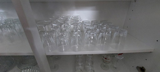 Vaisselle en cristal vintage