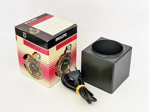 Philips Würfel-Tischleuchte Gold