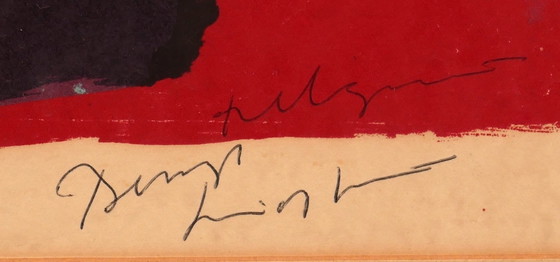 Image 1 of Bengt Lindström Lithografie 1968 - Indrukwekkend werk