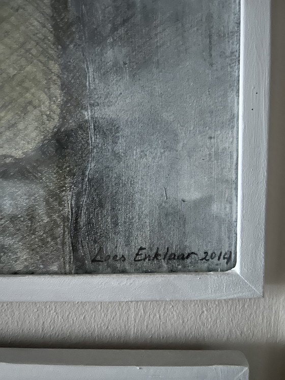 Image 1 of Twee tekeningen van Loes Enklaar. 