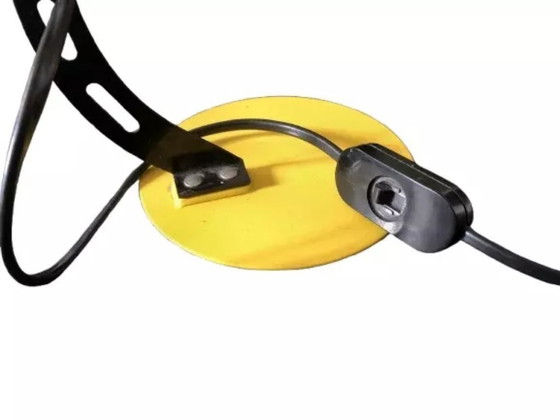 Image 1 of Lampada vintage Richard Essig – Metallo giallo – Anni '70/'80 – Design industriale