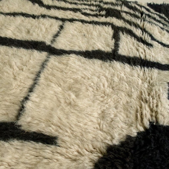 Image 1 of Tapis en laine pure fait main traditionnelle länge 2/3 m