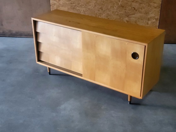 Image 1 of Sideboard in ash wood by Erich Stratmann for Idee Möbel Germany 1950