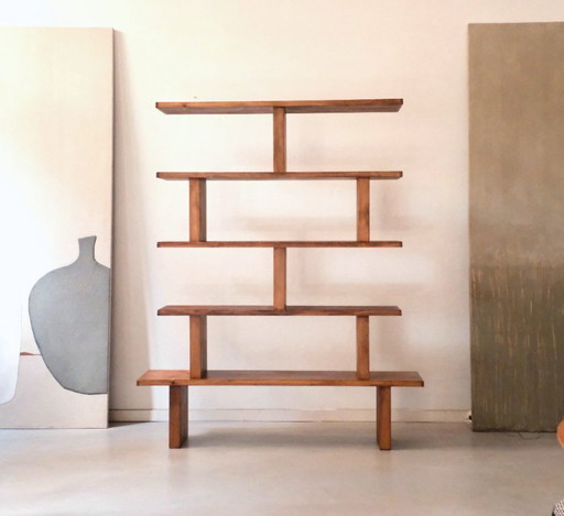 wabi-sabi boekenkast/plank/scherm, genummerd