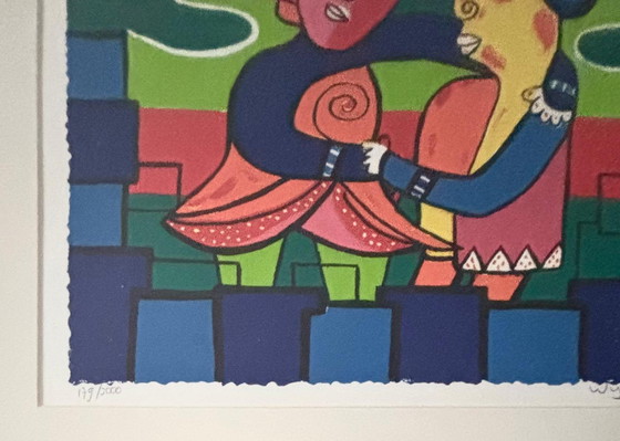 Image 1 of 2x Serigrafia di Maartje Wijngaarden