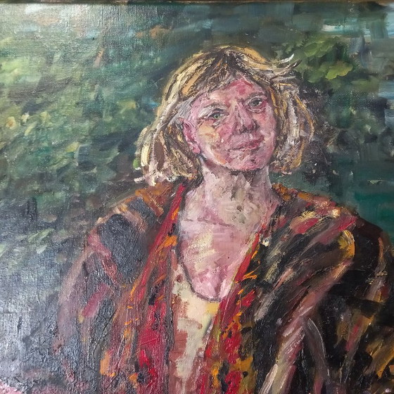 Image 1 of Colorful full-length portrait - Andries Meijer 1937-2025