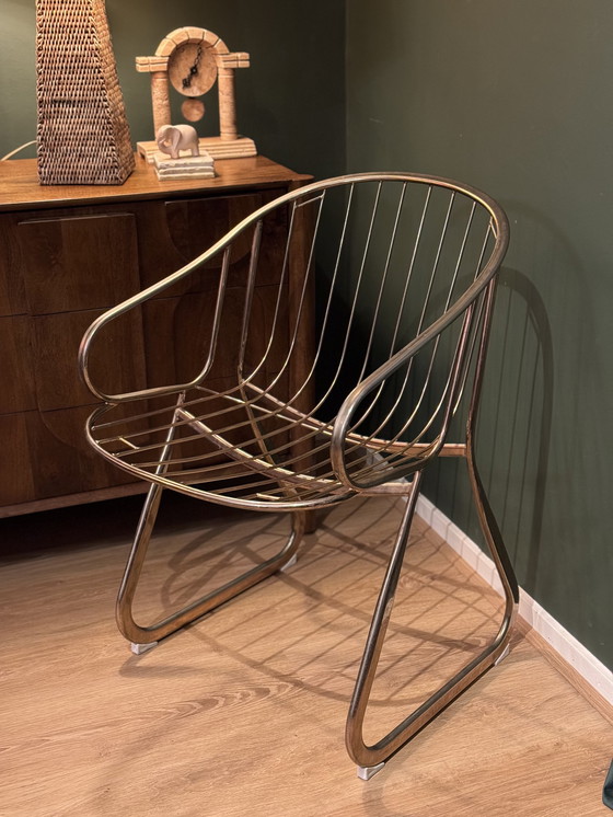 Image 1 of Mid-eeuwse Europese designstoel uit de late jaren 50