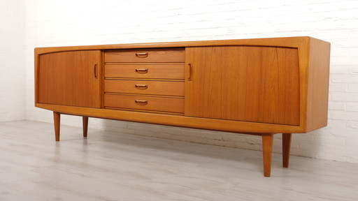 Vintage Sideboard Bartels Werke Mid - Century Modern 250 Cm