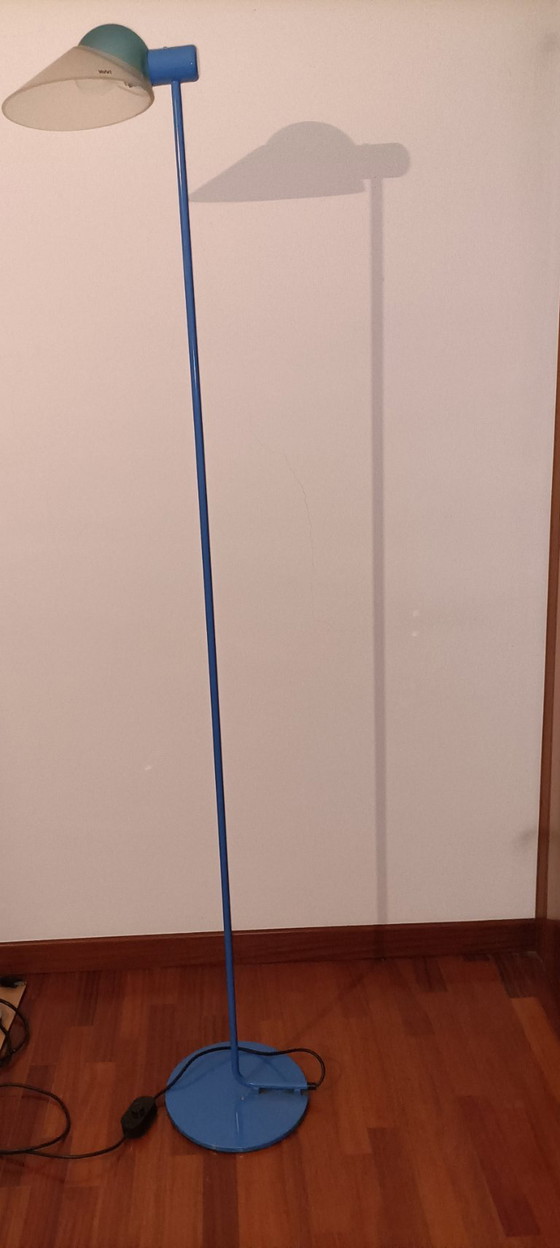 Lámpara de pie Ve-art, VeArt, Lámparas de pie, Vidrio, Metal, Azul (foto 6 de 6)