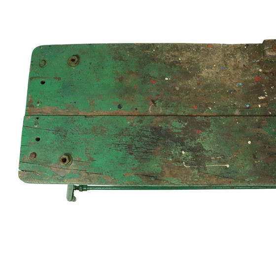 Image 1 of Établi industriel vert unique