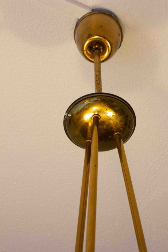 Image 1 of Lampadario in vetro Fontana Arte