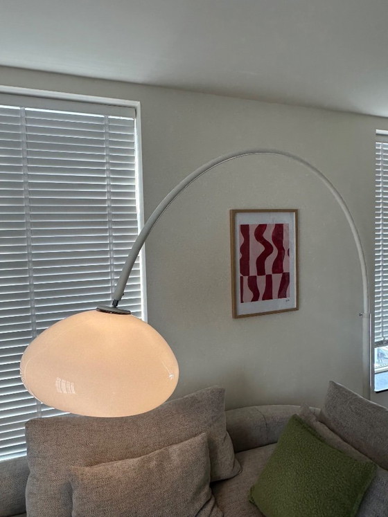 Lampada ad Arco Vintage Gepo Amsterdam, Lampade da terra, Metallo, Crema (foto 3 di 10)