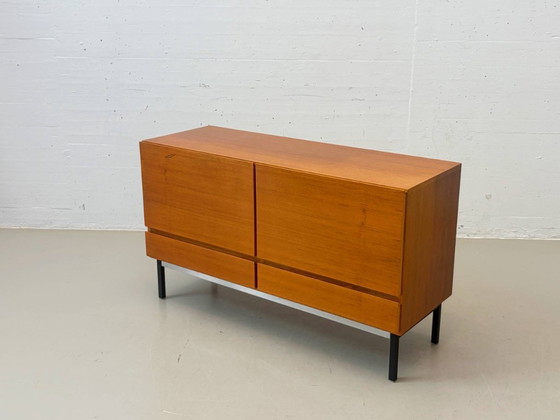 Image 1 of Danish mid-century sideboard with hinged doors, 1950s