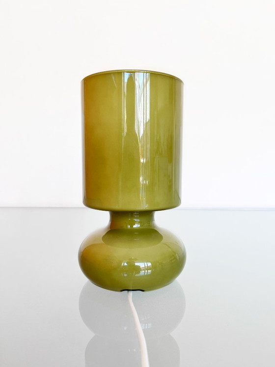 Image 1 of Vintage IKEA Lykta - moss green table lamp