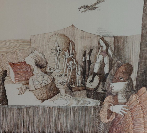 Image 1 of Carla Hartjesveld (1944-2004) - Lanterna Magica 3,