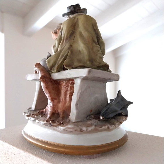 Image 1 of Christmas gift Vintage porcelain figurine in Capodimonte original