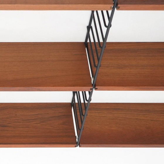 Image 1 of Bibliothèque murale, années 1960