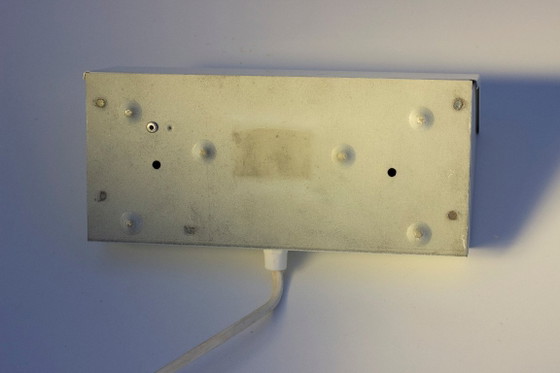 Image 1 of Paar weiße Nachttischlampen Elidus aus Metall, entworfen von Hans-Agne Jakobsson in den 1970er Jahren
