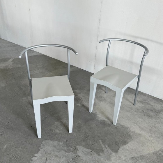 2x Dr Glob – Kartell, Chaises de salle à manger, Metal, Plastic (photo 2 of 5)