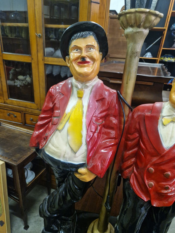 Image 1 of Lanterne Laurel et Hardy 104x55