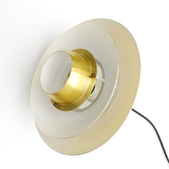 Image 1 of Lampada Belux dorata, Danimarca anni '70