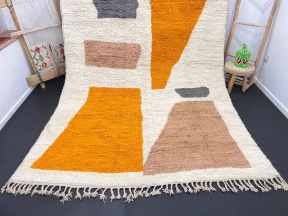 Alfombra marroquí de lana natural 2.5 x 1.5 m – Wool (photo 6 of 11)
