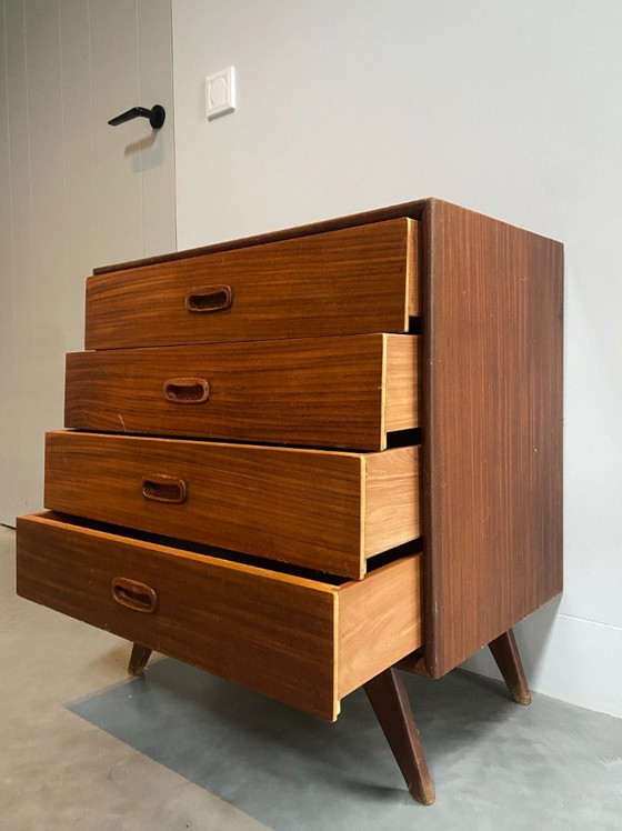 Image 1 of Vintage Scandinavisch stijl dressoir jaren 50/60