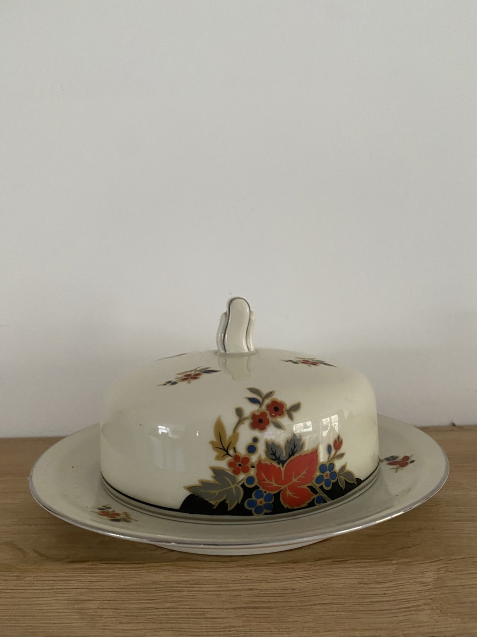 Vintage Butterdose | Tischdekoration gebraucht