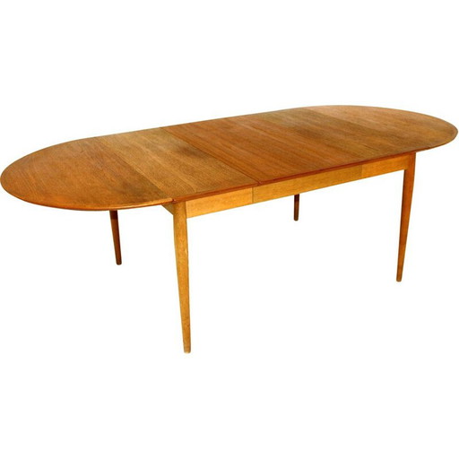 Mesa de comedor sueca vintage de 1960