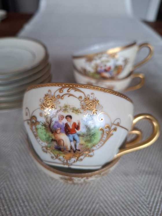 Image 1 of Servicio de moca JUNGERHANS en porcelana ultrafina