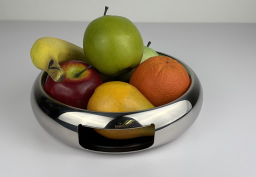 Sphera Sambonet stainless steel chrome design bowl / tray