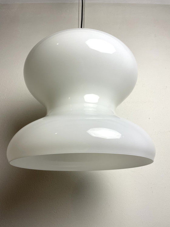 Image 1 of Lampada a sospensione XL Vintage Space Aga Opaline Design