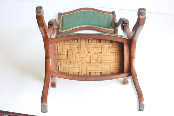 Image 1 of Viktorianischer metamorpher Gebetshocker und Stuhl Prie Dieu