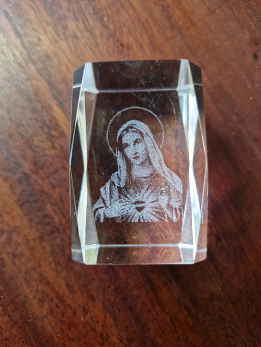 Cristal Maria 6x4 cm
