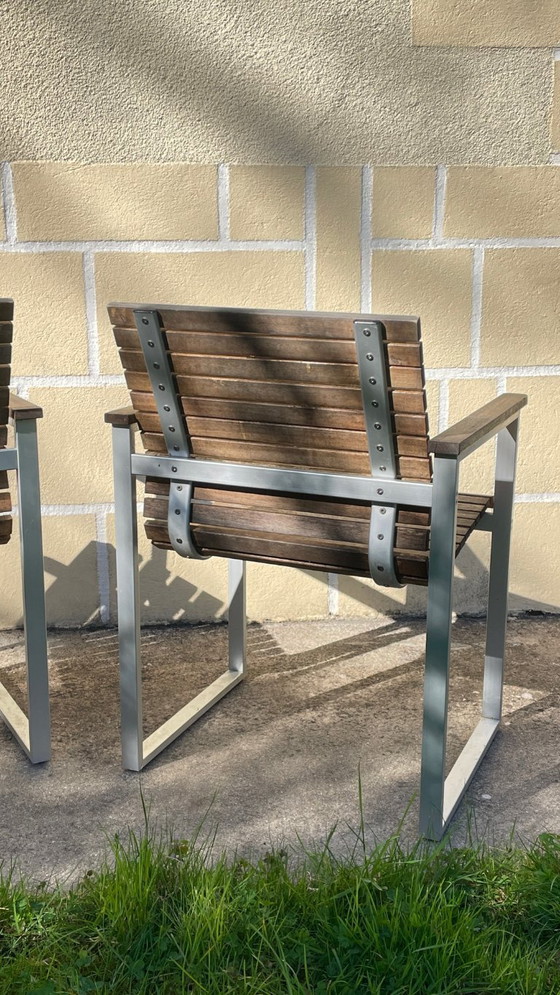 Image 1 of Pair of Esprit Karin Mobring armchairs from Ikea